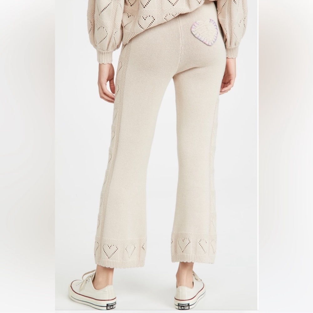 Loveshackfancy Toro Knit Pants - image 3